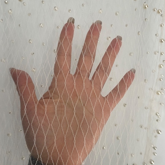 NWT Ezili S Margarite Faux Pearls Coverup Dres - Picture 12 of 13